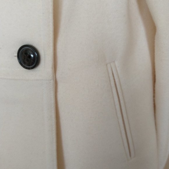 Women's Banana Republic like new Size XS wool blend double breasted coat - Picture 5 of 8